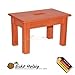 Echt Holzig Children's Wooden Footrest Beech, Cherry Varnish, L:30cm x W:20cm x H:18cm