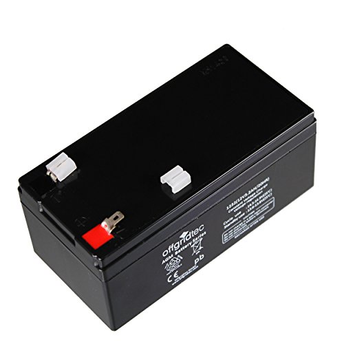 Offgridtec AGM Solar Batterie Extrem zyklenfest 3,2 Ah 20 Stünde 12 V, 2-01-001980 - 2