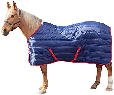 Whitaker Thomas 250g Stable Rug (5 ft 9) (Navy/Red)