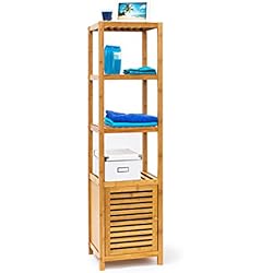 Estantería para baño de bambú ⇒ el toque más NATURAL | De Bambú