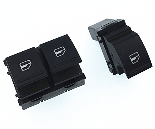 Preisvergleich Produktbild HZTWFC Fensterschaltknopf OEM # 1K3959857A 1F0959855