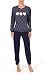 Produktbild Damen Pflegeoverall langarm mit Reissverschluss am Rücken und am Bein 58439, Größe:L;Farbe:navy