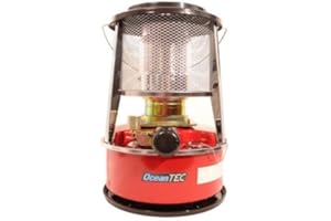 Ocean TEC Mobile Petroleum Heizung Heizstrahler für Boot, Yacht, Camping & Outdoor, 5 Liter Tank