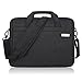 Price comparison product image Zikee 15-15.6 Inch Multifunctional Laptop Protective Bag, Water Resistant 360° Shock-proof Laptop Shoulder Messenger Case with Handle , for Business, Traveling, College and Office (Black)