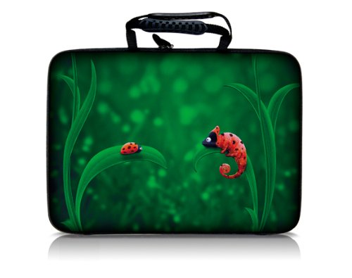 Sidorenko Designer Notebooktasche Hardcase Größe 37cm von 14" bis 14,2" Zoll