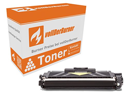 vollDerBurner XXL Toner für Brother TN-2320 / TN2320 5200 Seiten (100% mehr Inhalt) für DCP-L HL-L MFC-L