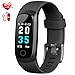 Produktbild Trswyop Fitness Armband mit Pulsmesser, Fitness Tracker Uhr Wasserdicht IP67 Blutdruckmesser Farbbildschirm GPS Aktivitätstracker Stoppuhr Schrittzaehler Schlafüberwachung für Kinder Damen Herren