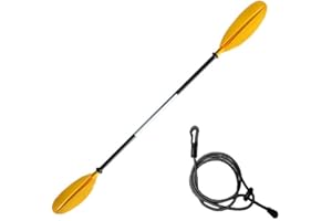 ‎GRESONIC Gresonic Doppelpaddel Aluminium 222cm Kajak Paddel