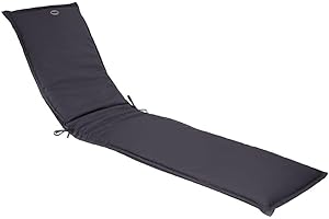 marque Hespéride Coussin de transat Korai 190x60 cm Ardoise