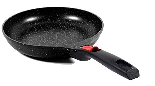 Pradel Excellence - Gamme luxe Volna- Poêle 28 cm revêtement pierre - manche amovible - Garanti sans PFOA