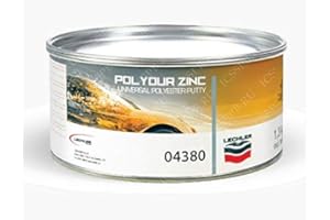 LECHLER Stucco Metallico per CARROZZERIA POLYDUR 04380 kg 1.3 con CATALIZZATORE