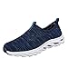 Produktbild REALIKE Unisex Liebhaber Sneaker Laufschuhe Freizeitschuhe Slip On Einfarbig Atmungsaktiv Gym Turnschuhe Leichtgewicht Trainer Outdoor Shoes Straßenlaufschuhe Running Fitness Schuhe EU 39-45