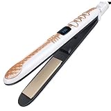 【B HEBILLA DE ALMACENAMIENTO】 ★ La plancha de pelo adopta el diseño de la hebilla de almacenamiento, para que pueda guardarla fácilmente cuando no la esté usando. No tiene que preocuparse por eso porque es conveniente almacenar.