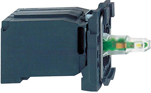 Preisvergleich Produktbild Schneider ZB5AV5D4 Lampenfassung, komplett mit roter LED BA9s 400V