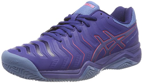 asics gel challenger 11 clay negro rojo