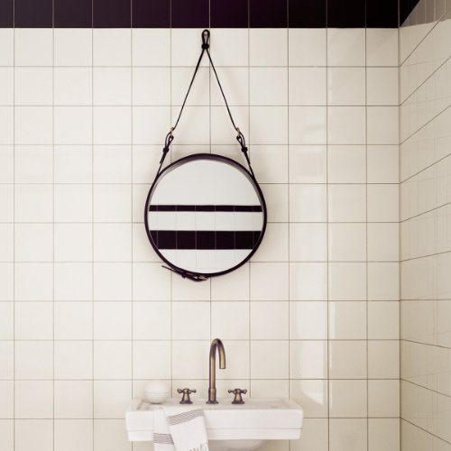 Gubi – Adnet Spiegel Circulaire – schwarz – Ø 70 cm – Jacques Adnet - 3