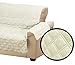 Produktbild A-Express Creme 115cm x 177cm 2-Sitzer Sesselschutz Sofaschutz Haustier hussen Sessel-Überwürfe
