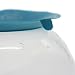 WEKA Baby Kids Spoon And Bowl Set Two-handed Feeding Sucker Plastic Tableware Dishes Blue