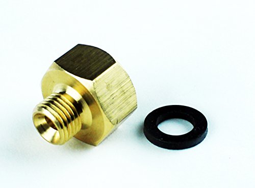 Übergang 1/2 “ Zoll IG x 1/4 “ Zoll AG l Gaskocher Gasherd Gasschlauch Tülle. - 2