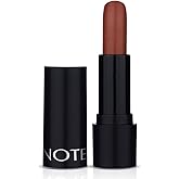 Note Cosmetics Deep Impact Lipstick 05 Leather Mood Kremsi Dokulu Yarı Parlak Ruj, Kahverengi