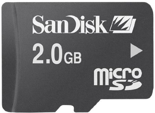 SanDisk Micro Secure Digital (Micro SD) Speicherkarte 2 GB