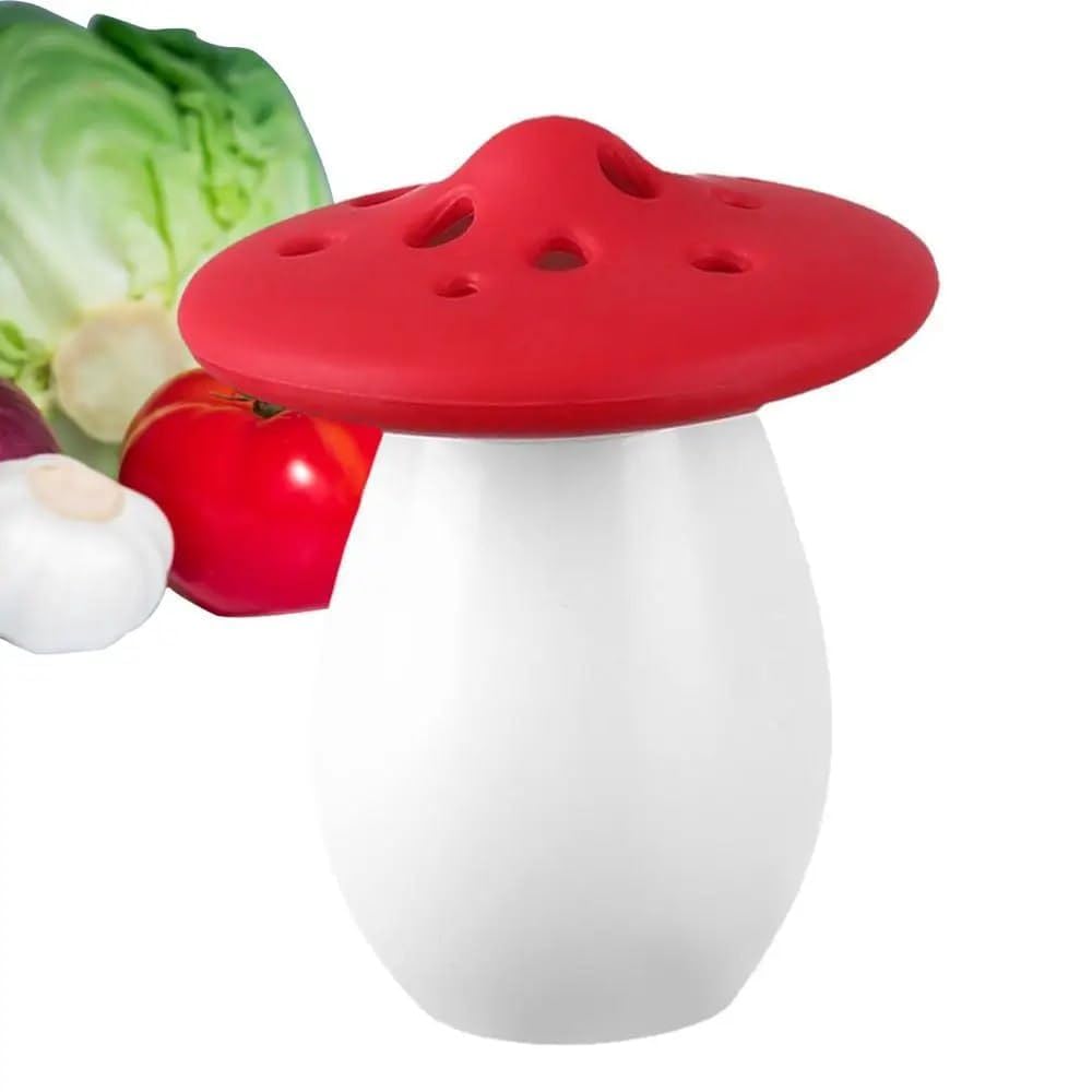 VIPREKHO Mushroom Shaped Fridge Deodorizer Box,Activated Charcoal Odor Absorber, Moisture-Absorbing Freshener for Kitchen use