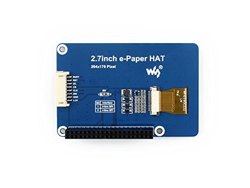 Tri-Color 2 7inch E-Ink Display Hat Resolution 264x176 3 3v E-Paper Electronic Screen Panel Three-Color with Embedded Controller SPI Interface for Raspberry Pi STM32 Arduino reviews Tri-Color 2 7inch E-Ink Display Hat Resolution 264x176 3 3v E-Paper Electronic Screen Panel Three-Color with Embedded Controller SPI Interface for Raspberry Pi STM32 Arduino