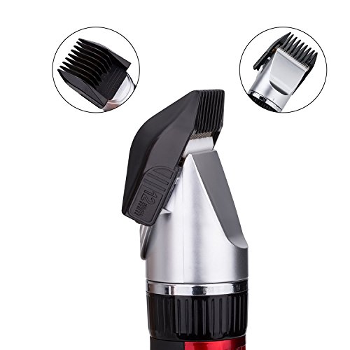 Kaleep Herren Kinder Elektrischer Profi Haarschneider Set Netz und Akkubetrieb Haarschneidemaschine mit 4 Aufsätzen Bartschneider Haartrimmer für Friseur Salon oder Privaten Gebrauch - 5