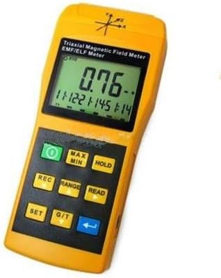 Gowe Tri-Axis Sensor Digital 2000mG Gaussmeter EMF ELF Electro Magnetic Field Gauss Meter