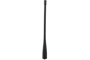 Diyeeni Antena Walkie Talkie, Antena VHF/UHF, 1Pcs 16.5cm SMA Antena Hembra, Antena de Repuesto para Baofeng UV5R UV-82 GT-3