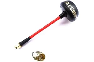 SPARKHOBBY Fat-Shark SpiroNET Antenna ad alte prestazioni per applicazioni video e telemetria FPV/UAV da 5,8 GHz (1 pezzo SMA)