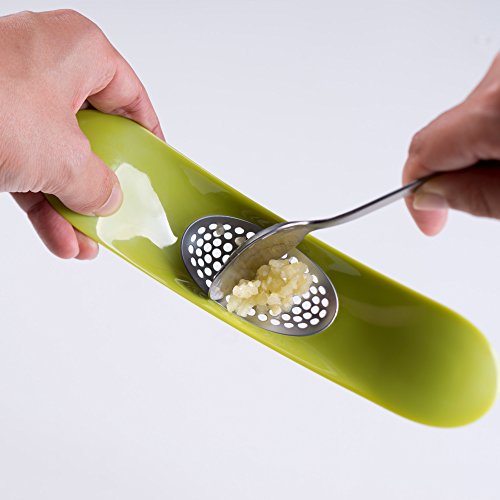 Joseph Joseph JJ20062 Garlic Rocker Knoblauchpresse, grün - 5