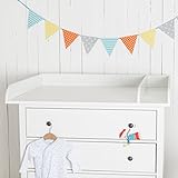 XXL-ExtraRund + Trennfach! Wickelaufsatz für IKEA Hemnes Kommode in 1,08m. NEU! - 2