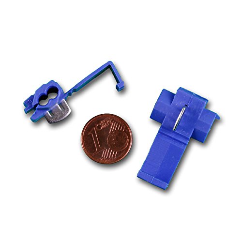 50 Klemmverbinder PVC-Isolation BLAU 1,5-2,5mm² - 3
