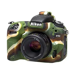 Silicon Cover for Nikon D750 Camera Case (Camouflage)