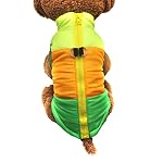 Cappotto-per-animali-cane-e-gatto-IdepetTM-con-guinzaglio-di-ancoraggio-colore-patchwork-imbottitura-cucciolo-gilet-giacchina-chihuahua-costume-vestiti-carlino-XS-S-M-L