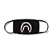 Produktbild good01 Unisex-Gesichtsmaske mit mit Hai-Muster, Schwarz, mouth-muffle Abdeckung, Black-shark, M