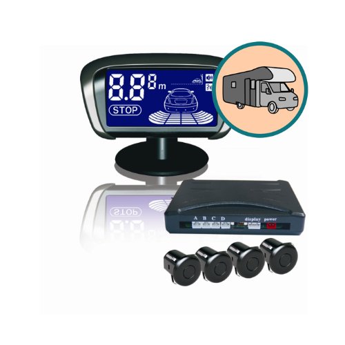 Direct Importer KIT DE 4 SENSORES DE APARCAMIENTO WIRELESS PARA AUTOCARAVANA