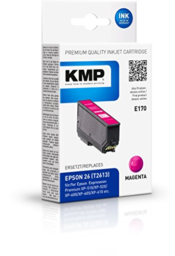 Preisvergleich Produktbild KMP Tintenkartusche für Epson Expression Premium XP-600, E170, magenta