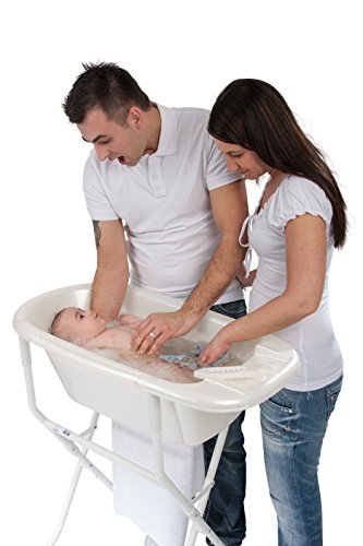 Rotho Babydesign Badewannenständer Standard klappbar, weiß - 3
