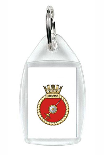 HMS DEFENDER KEY RING (ACRYLIC)