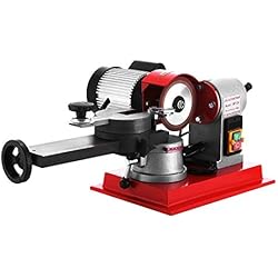 Mophorn Lame de Scie Circulaire Aiguiseur 2850PRM Machine à Affûter 125mm Lame pour Carbure(370W)