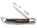 Produktbild Laguiole Honoré Durand Taschenmesser 12 cm - Griff Veilchenholz - Korkenzieher - Messer Backen Stahl - Klinge glänzend