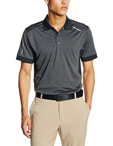 Wilson Staff Herren Poloshirt FG Tour F5, grau, S