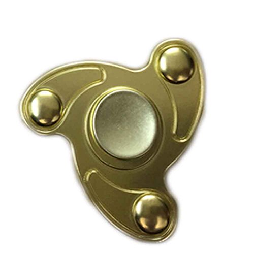 Wangyue New Style High Speed Tornado Fidget Hands Spinner Relieves Stress And Anxiety for Children and Adults Gold