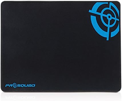 ProSquad Gaming Mouse Pad - Professional Speed-Pad - Non-Slip Rubber Base - Precise Mouse Control - 25x35cm - black