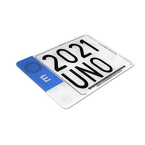 Matricula acrílica de Moto homologada de alto impacto