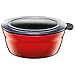Produktbild Silit Fresh Bowls Vorratsdose Ø 14 cm, Silargan Funktionskeramik, Multifunktions-Schale, luftdichter Aroma-Deckel, spülmaschinengeeignet, rot