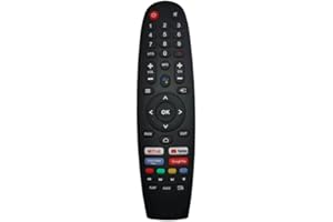 YQZBTX Remplacement Telecommande pour Smart Tech TV 32HA10T3 43UA10V3 50UA10V3