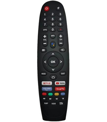 ALLIMITY Afstandsbediening Vervangen geschikt voor Finlux SALORA OK. RC4390 ODL65650U-TIB ODL43650UV-TIB ODL40650UV-TIB ODL32653FV-TIW ODL40650F ODL32541H-DIB FIN32FTV660BK ODL55750F 0UV-TIB O